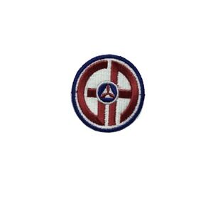 Civil Air Patrol Chaplain Patch OS Embroidered Military Insignia Red White Blue
